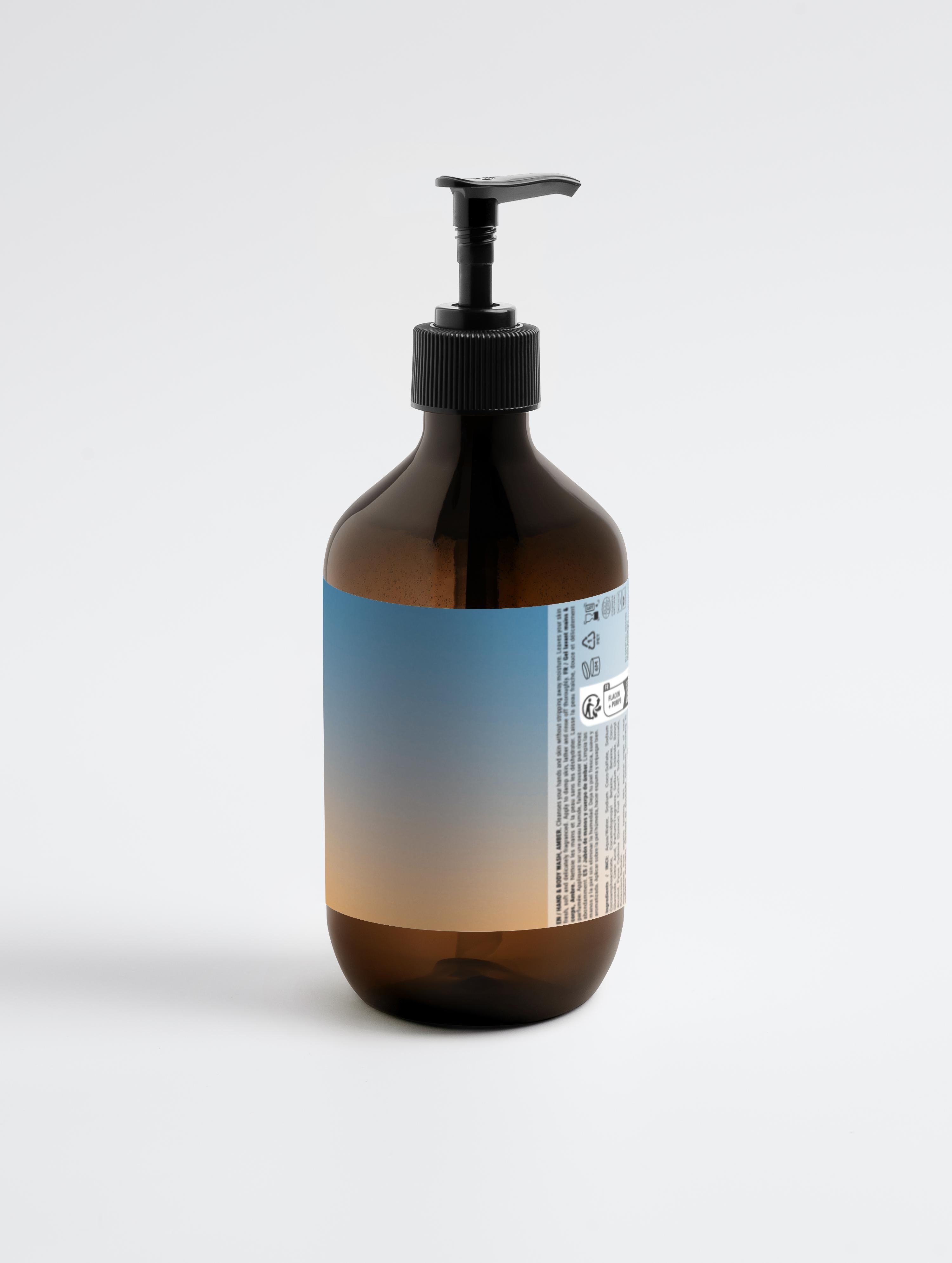 Hand & Body Wash, Patchouli & Amber Vanilla