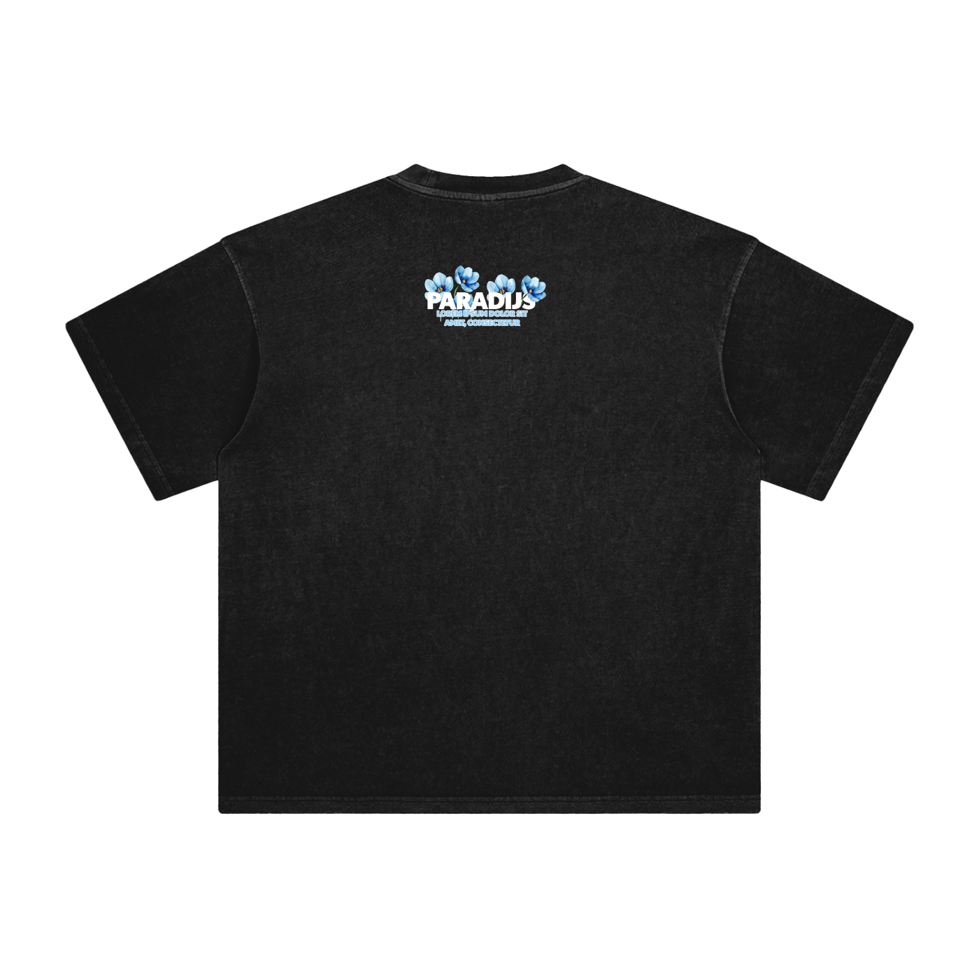 Paradijs Flowers Enzyme Washed T-Shirt