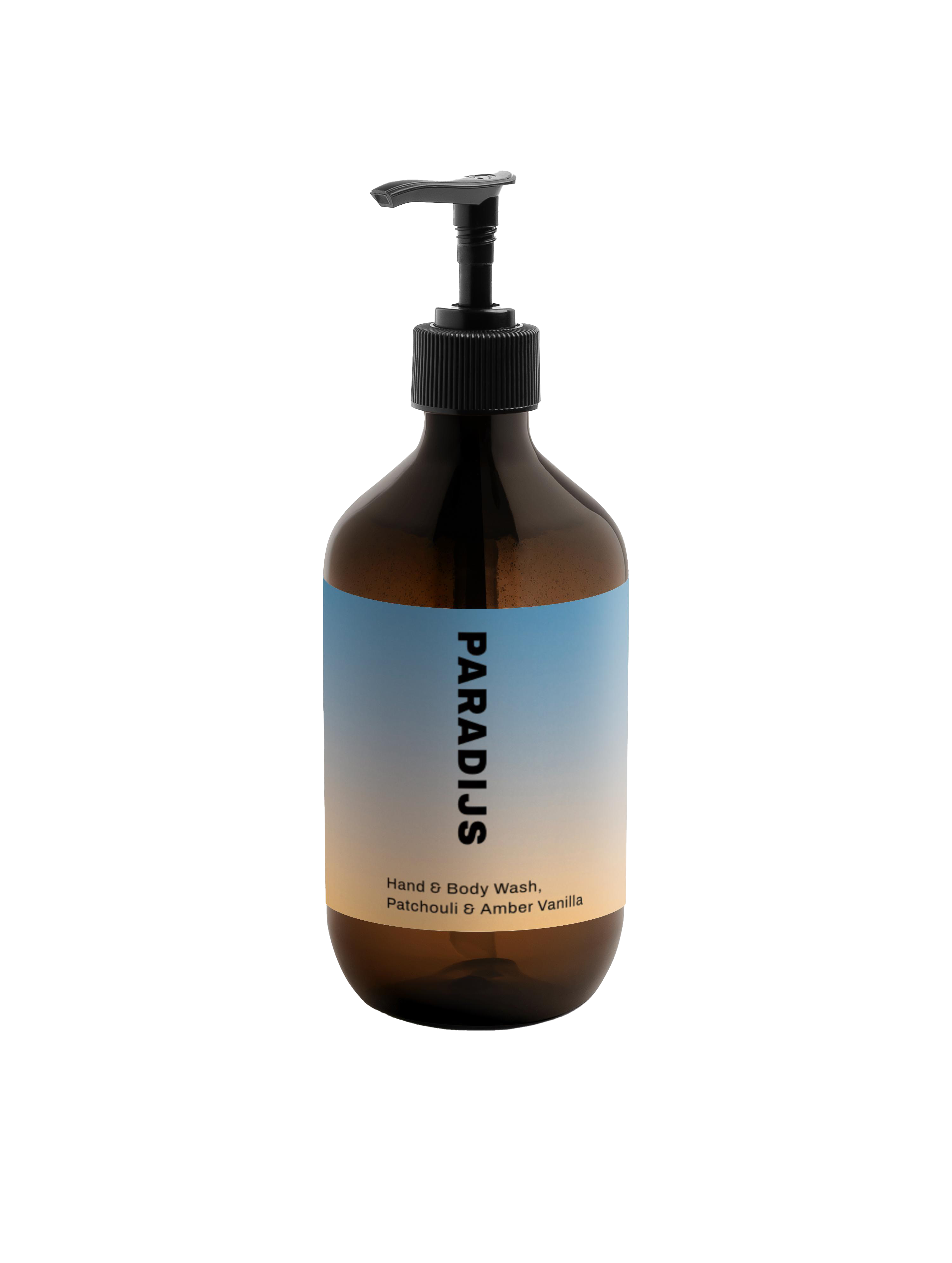 Hand & Body Wash, Patchouli & Amber Vanilla