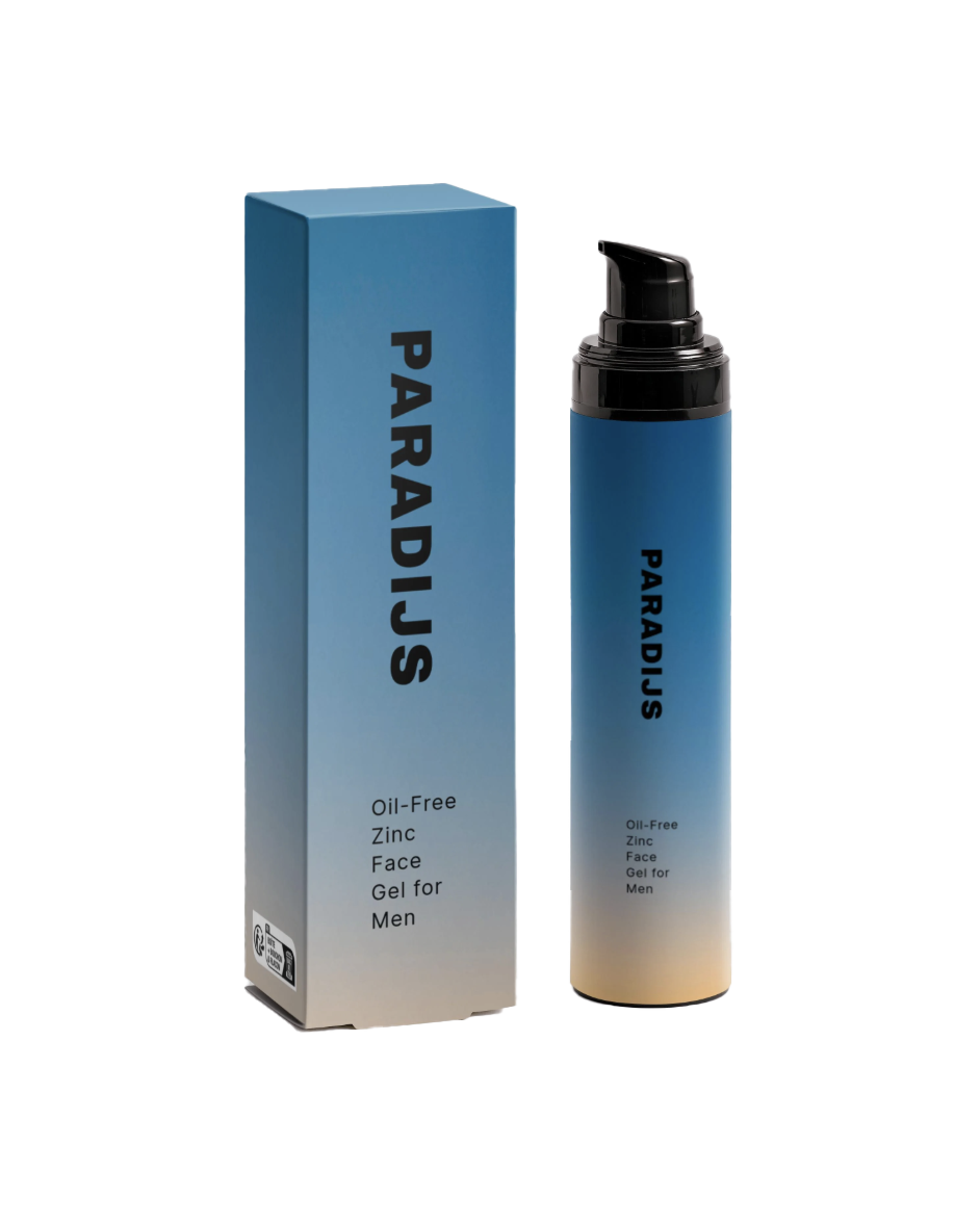 Oil-Free Zinc Face Gel for Men
