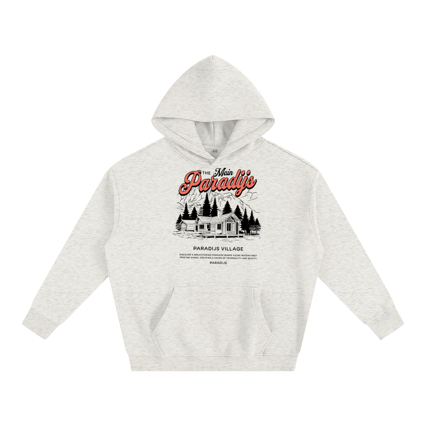 Main Paradijs Oversize Fleeced Hoodie
