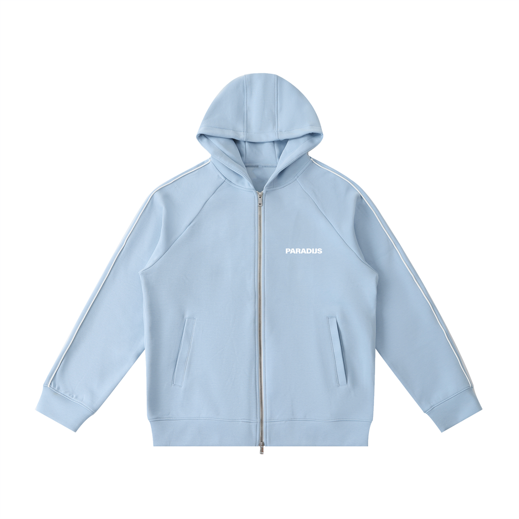 Don't Just Exist Heavyweight Raglan Sleeve Zip Hoodie