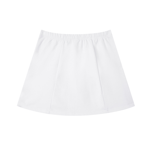 Club Contrast Side Stripe Slit Skirt