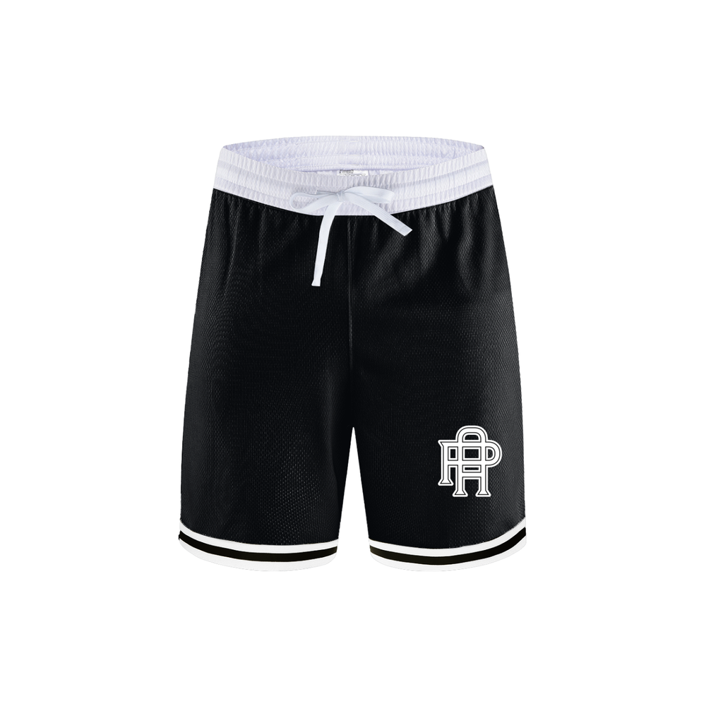 Classic Stripe Trim Basketball Shorts