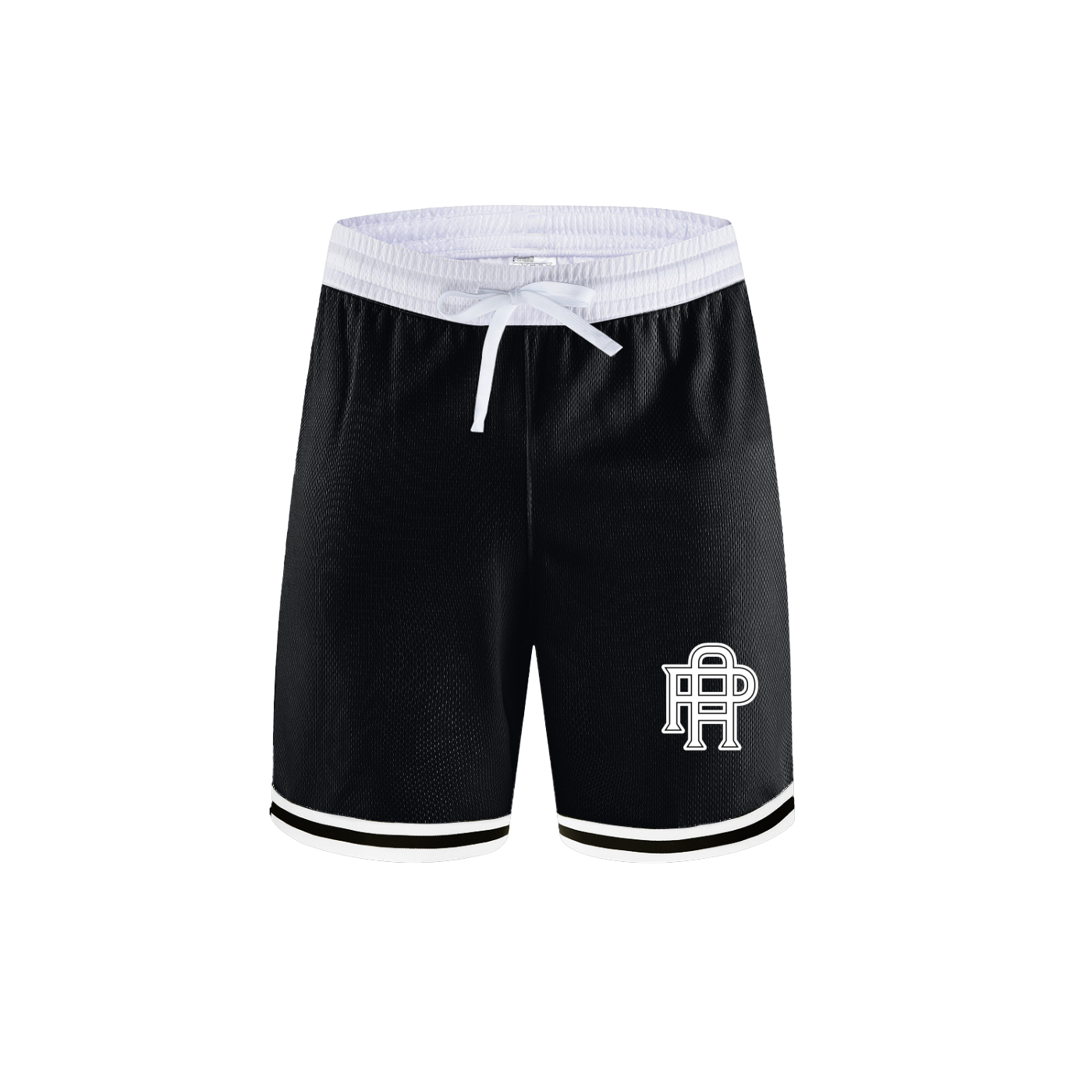 Classic Stripe Trim Basketball Shorts