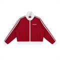 PARADIJS X PINKWATER CHRONICLES  Stripe Fleece Cropped Track Jacket