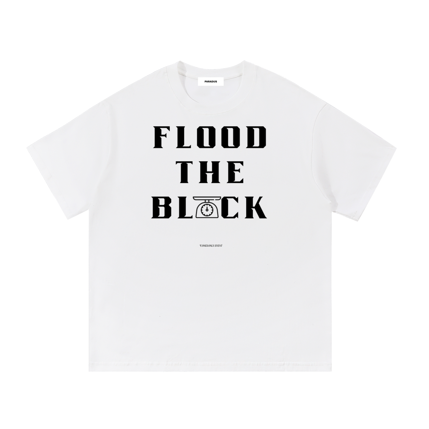 PARADIJS X THEO RECORDS Charlie's Son "Flood The Block" T-Shirt