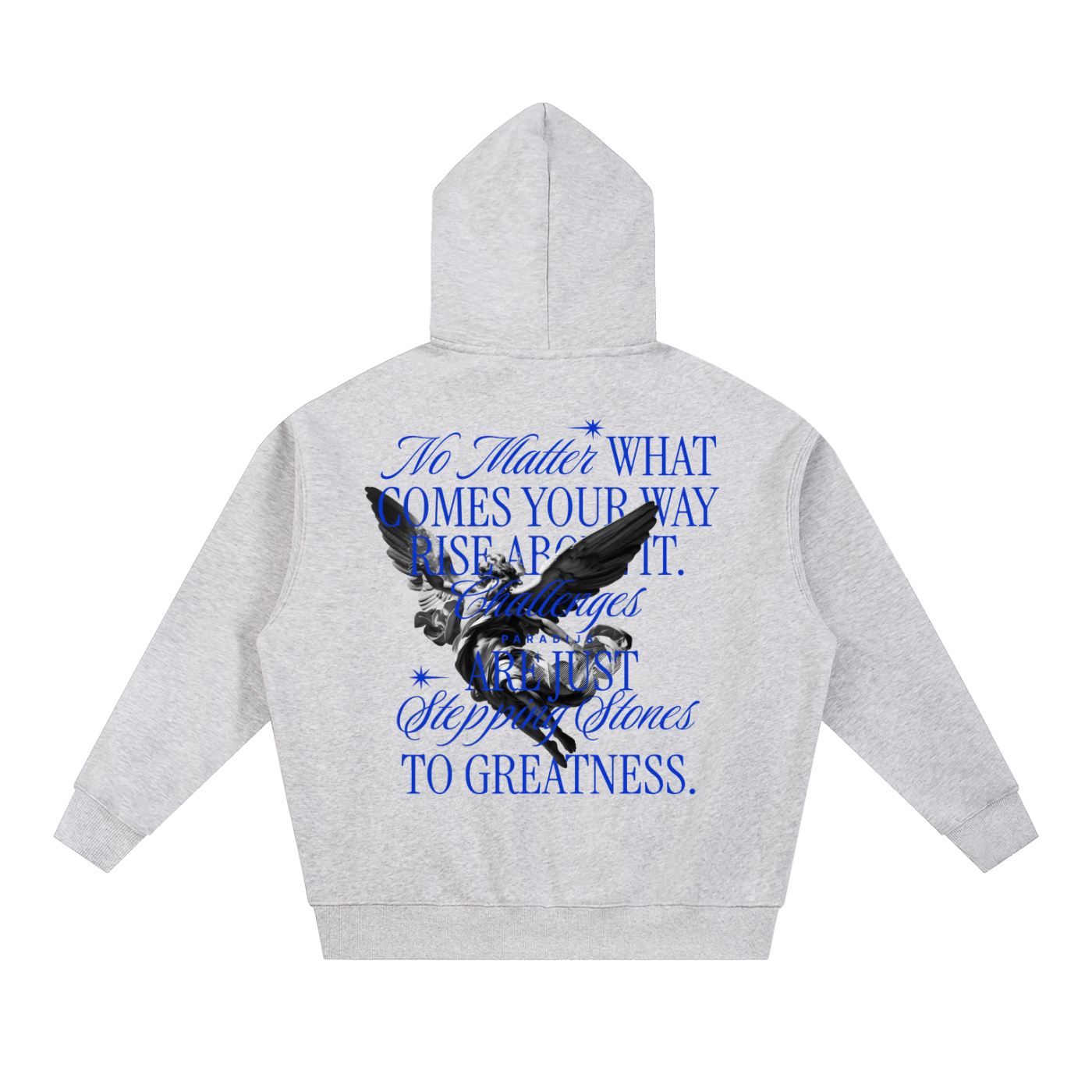 Angel Oversized Fleece Boxy Hoodie