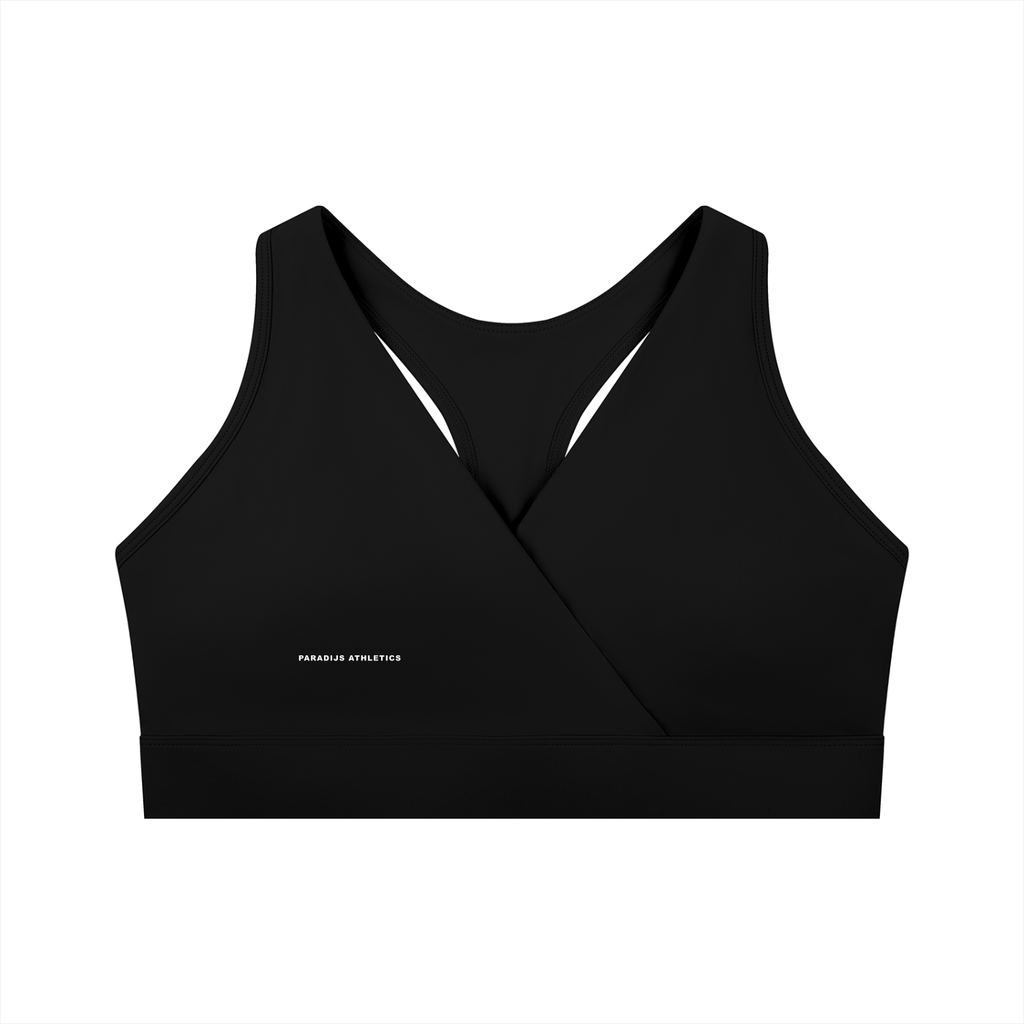 Women's Crossover V-Neck Sports Bra