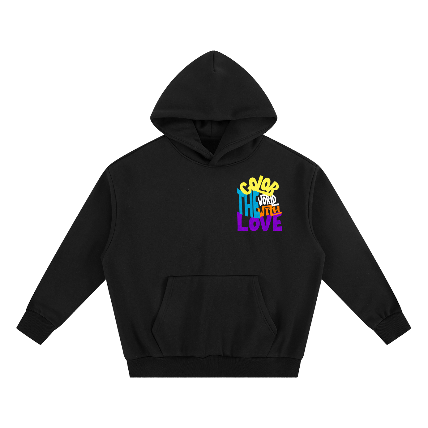 Color The World Heavyweight Boxy Fleece Hoodie